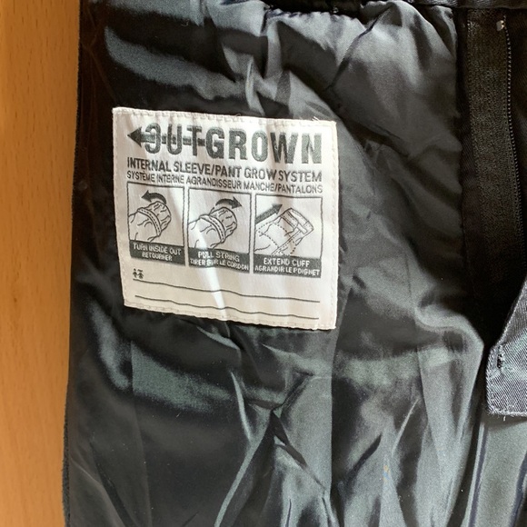 (Youth S) Columbia Freestyle Snow Pants - Unisex - Black - Picture 13 of 16